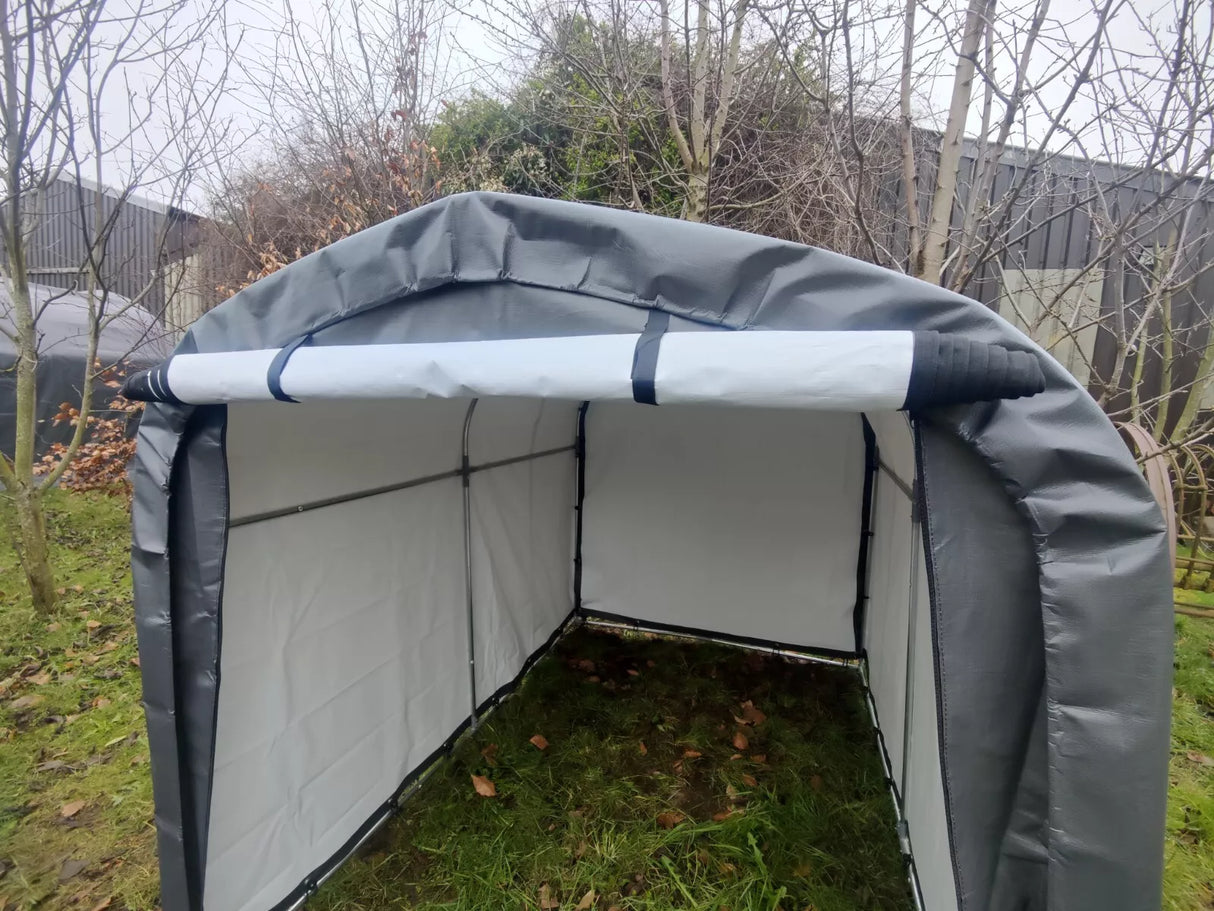 Garden Storage Shelter | Bike Shed | Log Store | Bicycle Tent L: 2.2m x W: 1.55m x H: 1.6m