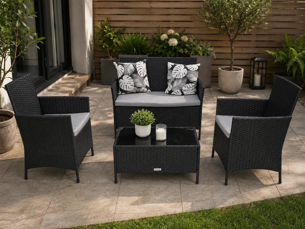 Hampton 4-Seater Garden Furniture Set