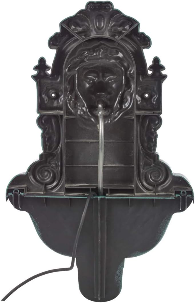 Unique Lion Head Water Feature for Garden Décor | Bird Bath Feature