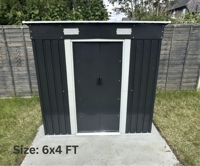 Solid Metal Garden Sheds