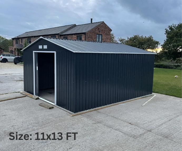 Solid Metal Garden Sheds