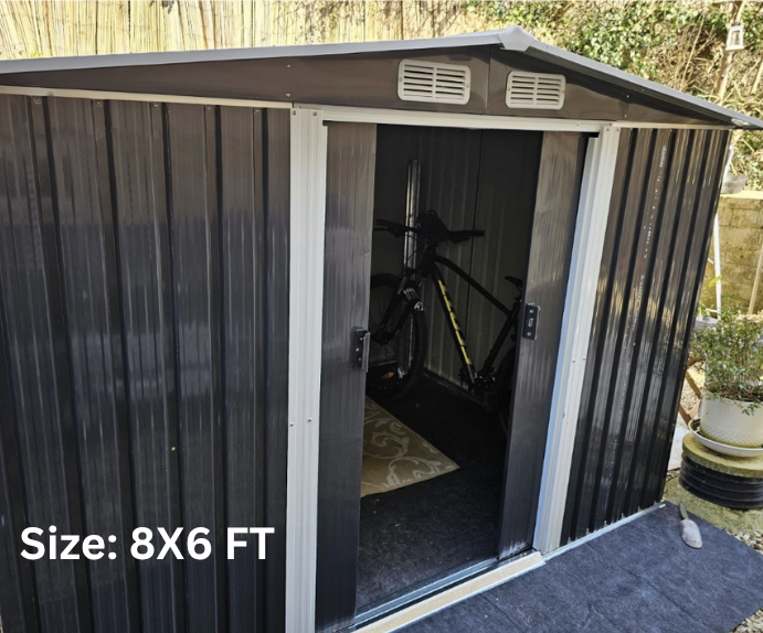 Solid Metal Garden Sheds