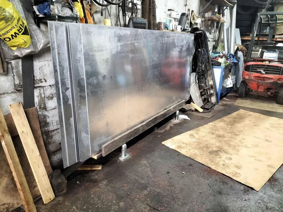 8ft x 4ft Aluminium Sheet 1050 H14