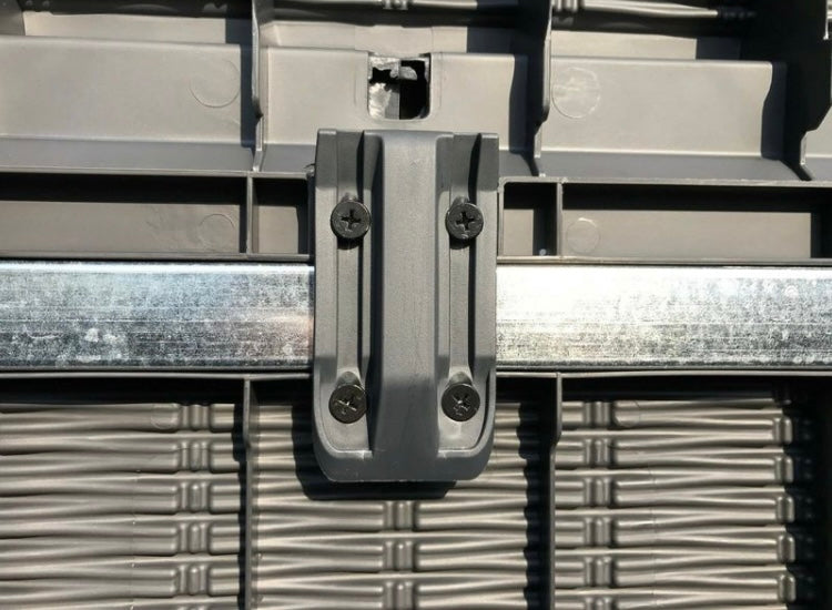 Waterproof Rattan Style Plastic Garden Storage Deck Box XL 511Ltr