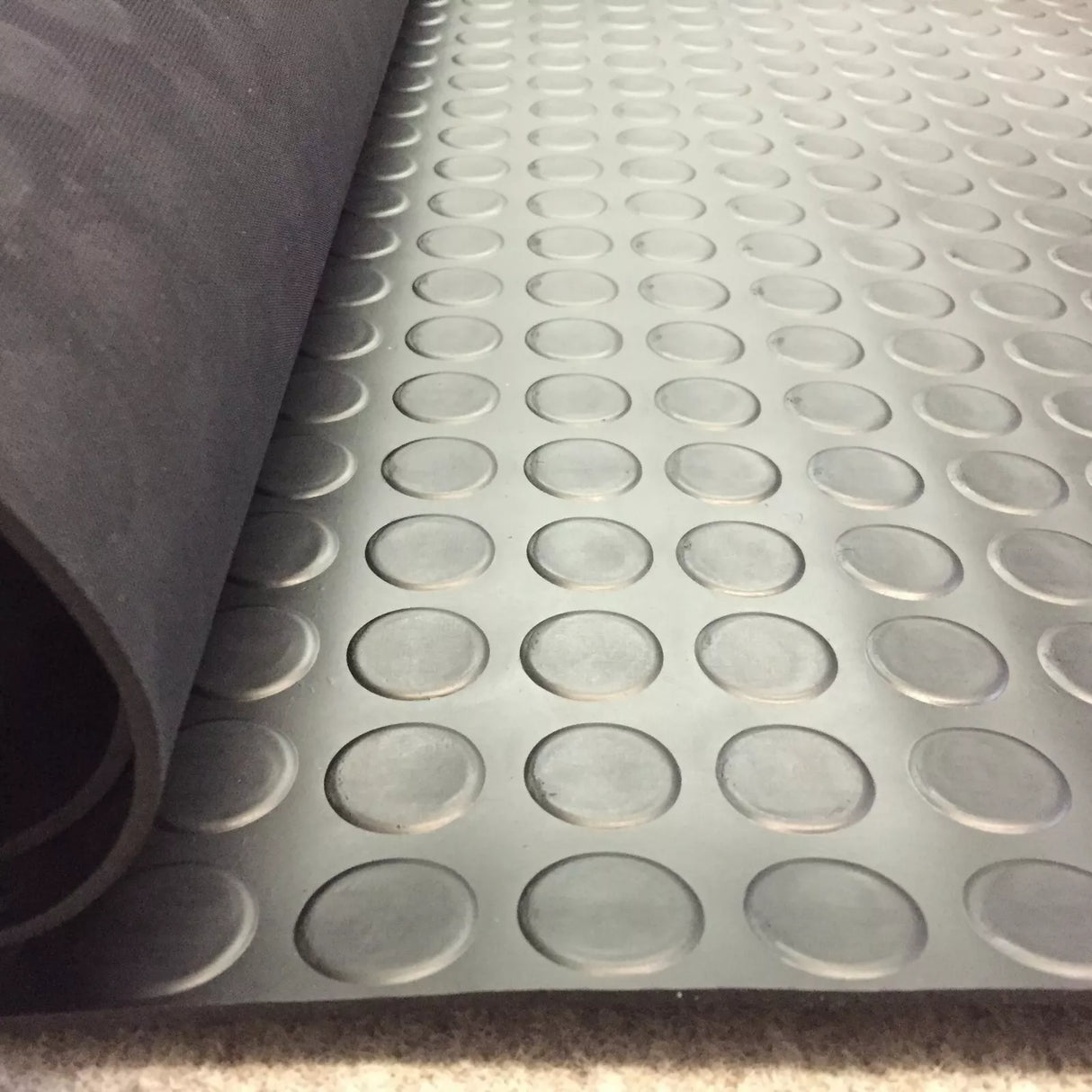 5MM Heavy Duty Rubber Floor Matting | Anti Slip Garage 1.5 Meter Wide