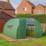 4m x 3m Walk-in Garden Polytunnel Greenhouse