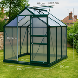 Aluminium Polycarbonate Greenhouse Large Walk-In Greenhouse
