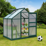 Aluminium Polycarbonate Greenhouse Large Walk-In Greenhouse