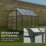 Aluminium Polycarbonate Greenhouse Large Walk-In Greenhouse