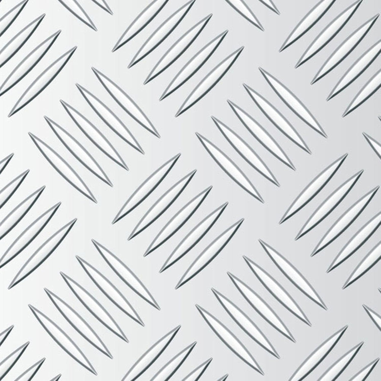 Chequered Aluminium - Full Sheets 8'x4' and 2m x 1m