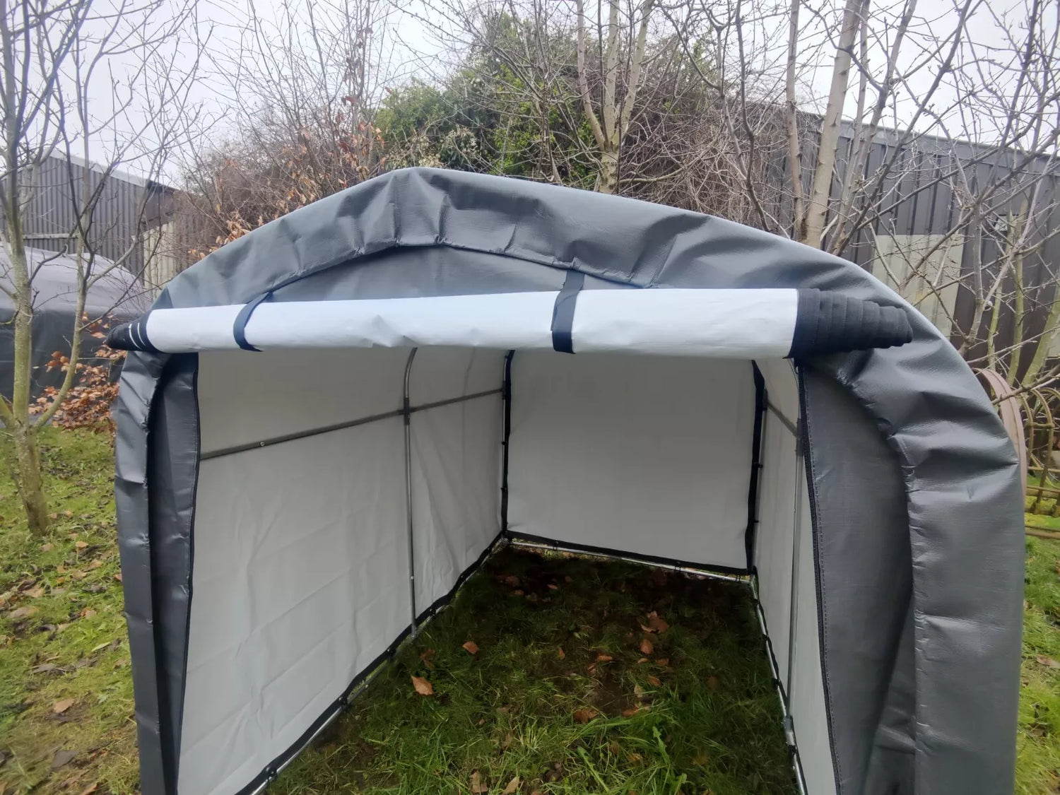 Garden Storage Shelter | Bike Shed | Log Store | Bicycle Tent L: 2.2m x W: 1.55m x H: 1.6m