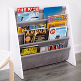 Wooden Sling Bookshelf for Kids