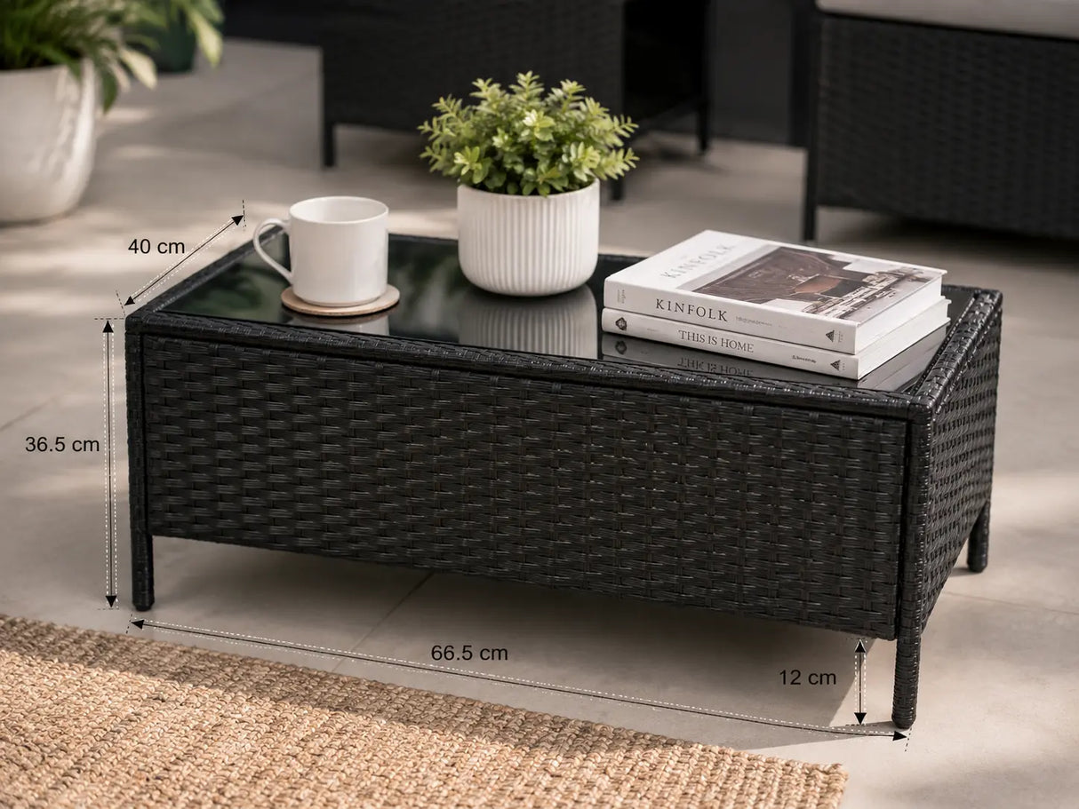 Hampton 4-Seater Garden Furniture Set