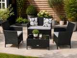 Hampton 4-Seater Garden Furniture Set