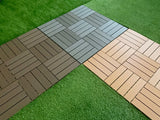 Premium Non-Slip Decking Tiles for Garden Patio Balcony | Composite Decking Floor