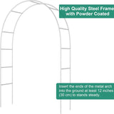 White Garden Arch