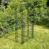 Metal Garden Arches & Arbours | Rose Climbing Plant Support Trellis Frames