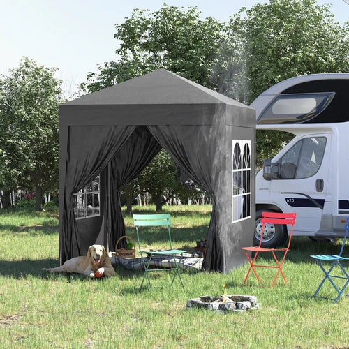 Pop Up Gazebo Party Tent Canopy Marquee with Storage Bag