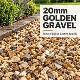 850kg Golden Gravel 20mm