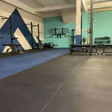 Heavy Duty Rubber Gym Floor Tiles | Non-Slip Crumb Mats | 1m x 1m Protective Flooring