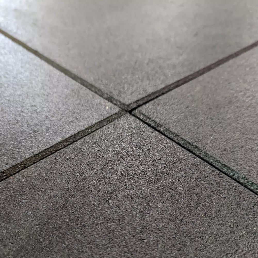 Heavy Duty Rubber Gym Floor Tiles | Non-Slip Crumb Mats | 1m x 1m Protective Flooring