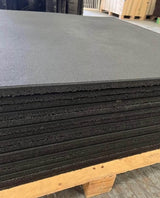 Heavy Duty Rubber Gym Floor Tiles | Non-Slip Crumb Mats | 1m x 1m Protective Flooring
