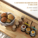 Kitchen Pantry Island Storage Trolley