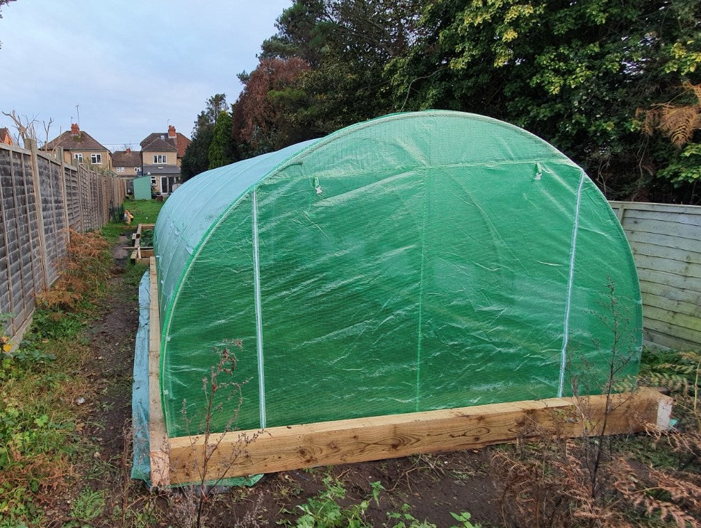 6m x 3m x 2m Walk-In Greenhouse Polytunnel