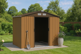 Solid Metal Garden Sheds