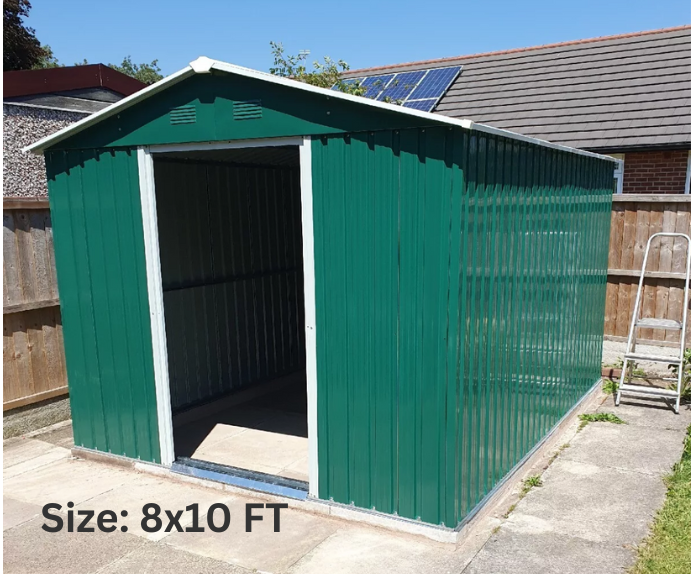 Solid Metal Garden Sheds