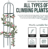 Metal Garden Obelisk