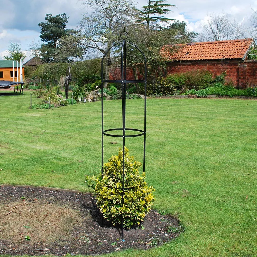 Metal Garden Obelisk