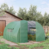 4 x 3M Walk-in Garden Polytunnel Greenhouse