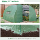 4 x 3M Walk-in Garden Polytunnel Greenhouse