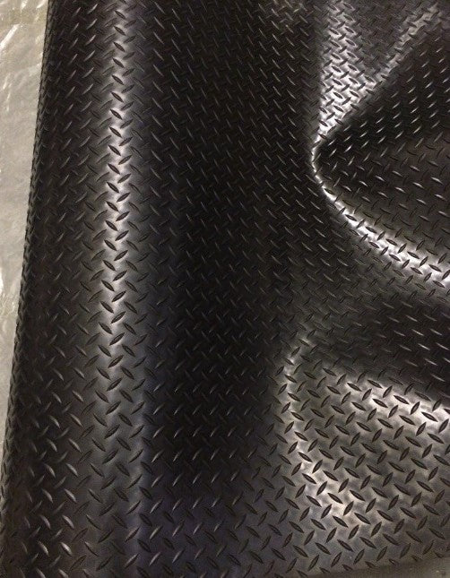 3mm Chequered Heavy Duty Rubber Matting