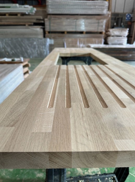 Solid Oak Kitchen Wood Worktops 2M 3M 4M