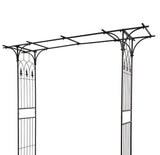 Metal Garden Arch Heavy Duty Strong Rose Climbing Plants Archway Decorative